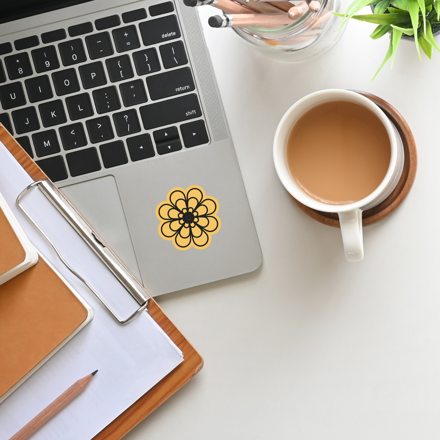 Groovy Flower Sticker
