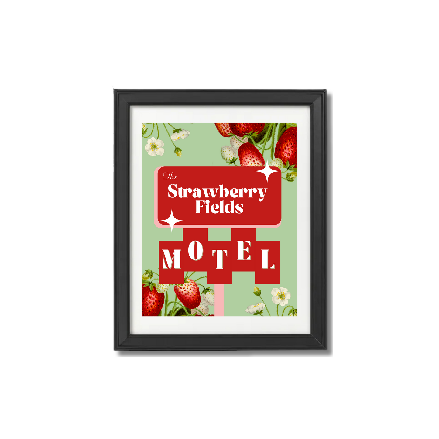 Strawberry Fields Motel Print