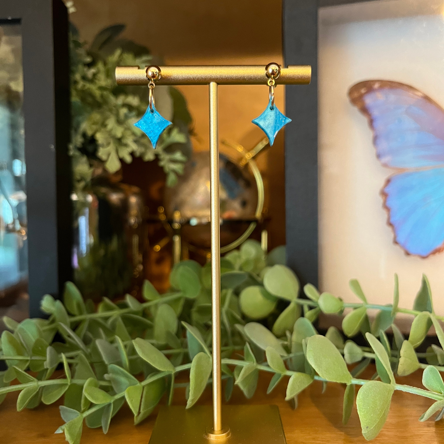 Dangle Sparkle Earrings