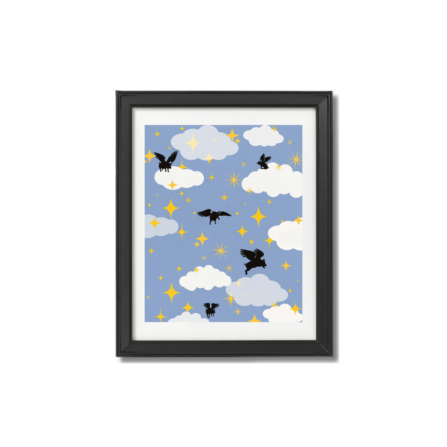 Flying Pigs Print
