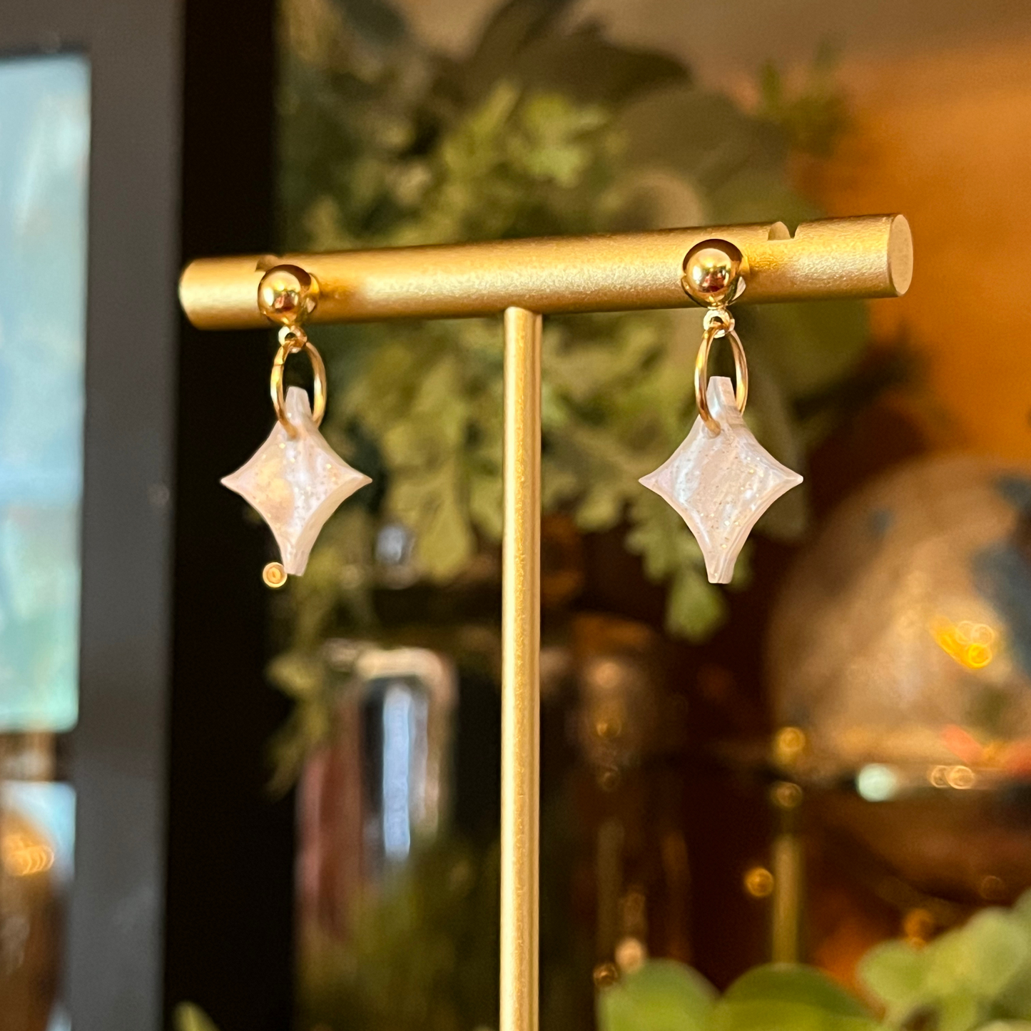 Dangle Sparkle Earrings