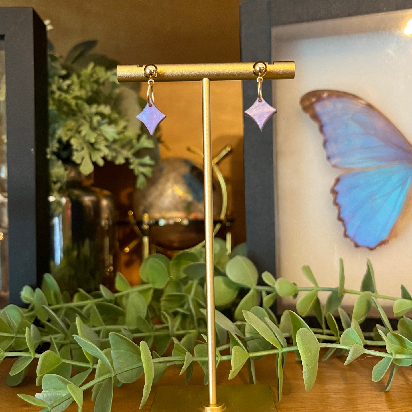 Dangle Sparkle Earrings