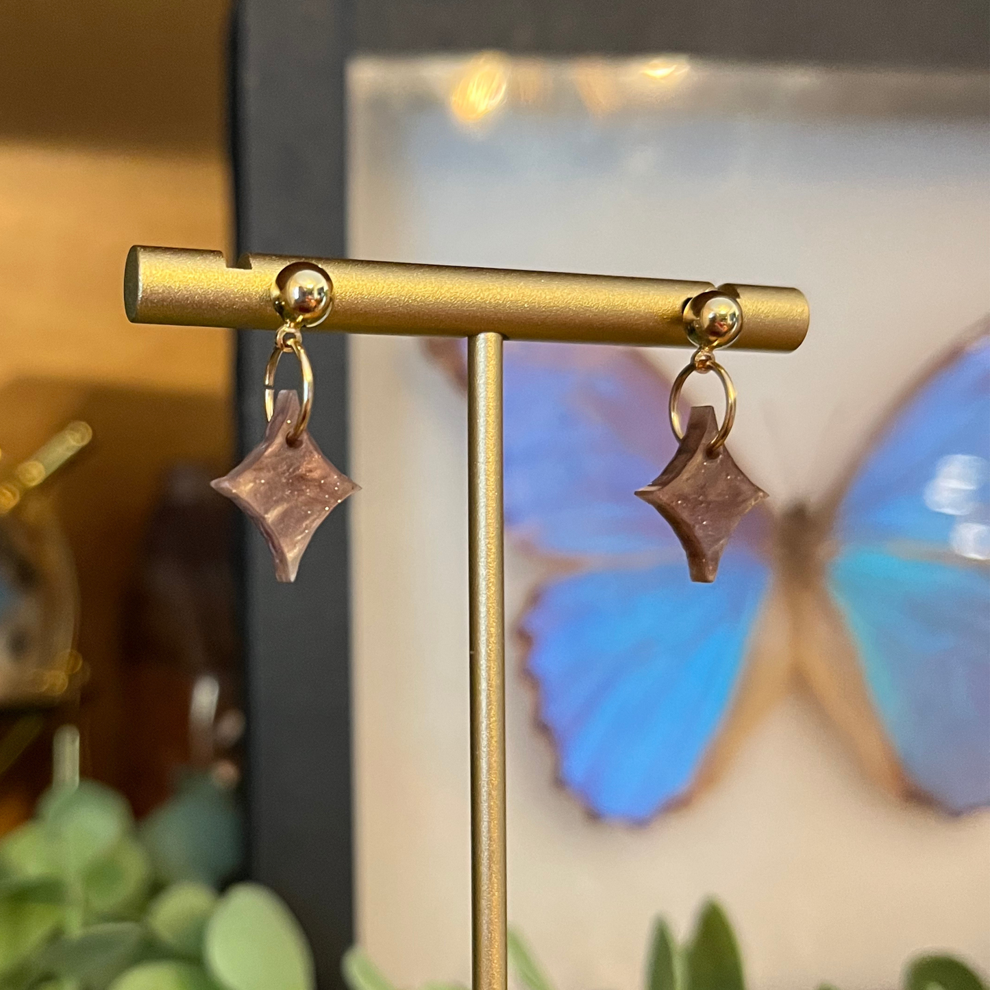 Dangle Sparkle Earrings