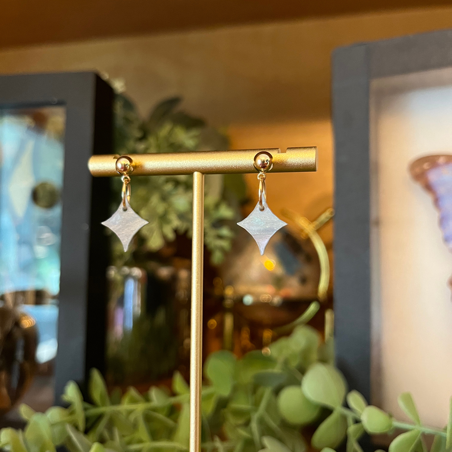 Dangle Sparkle Earrings