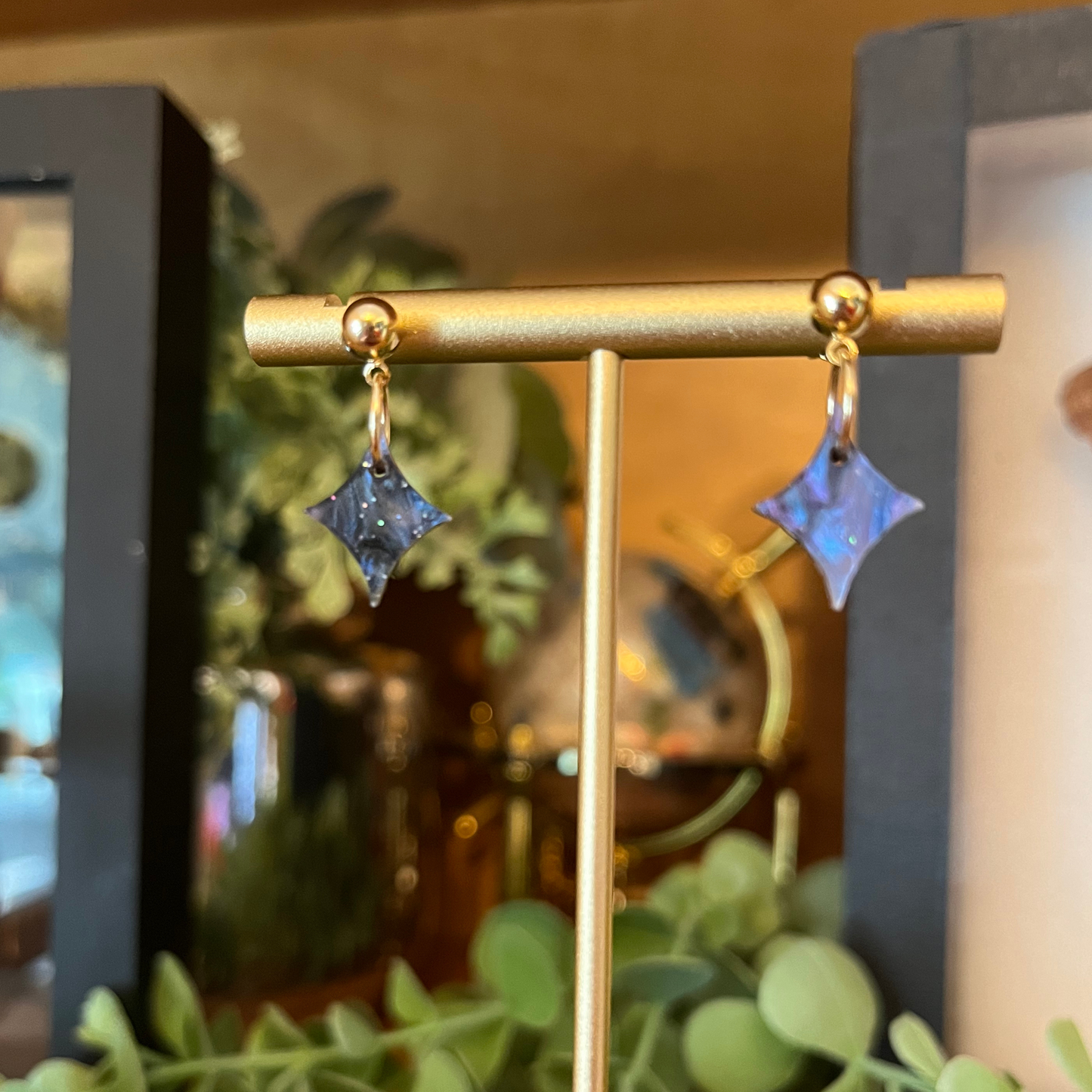 Dangle Sparkle Earrings
