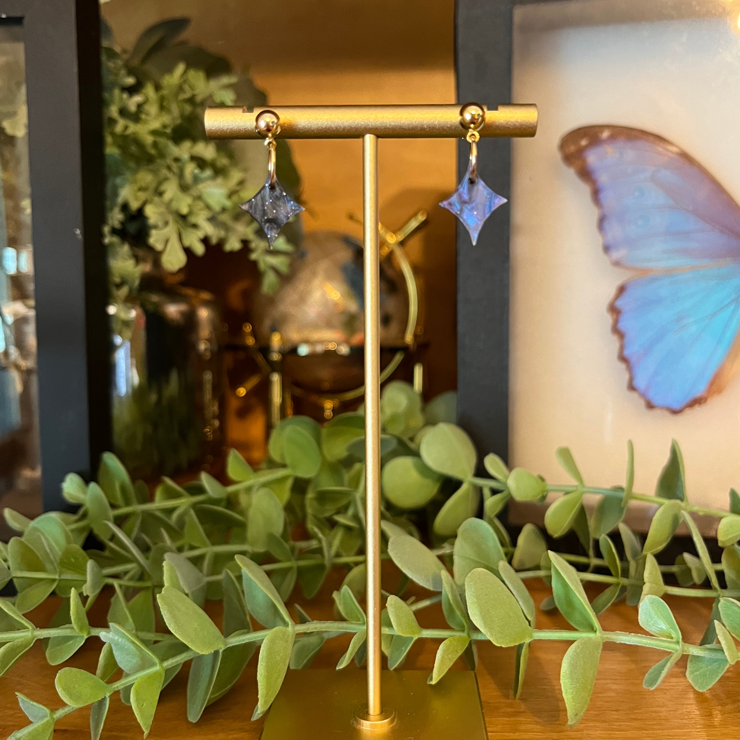 Dangle Sparkle Earrings
