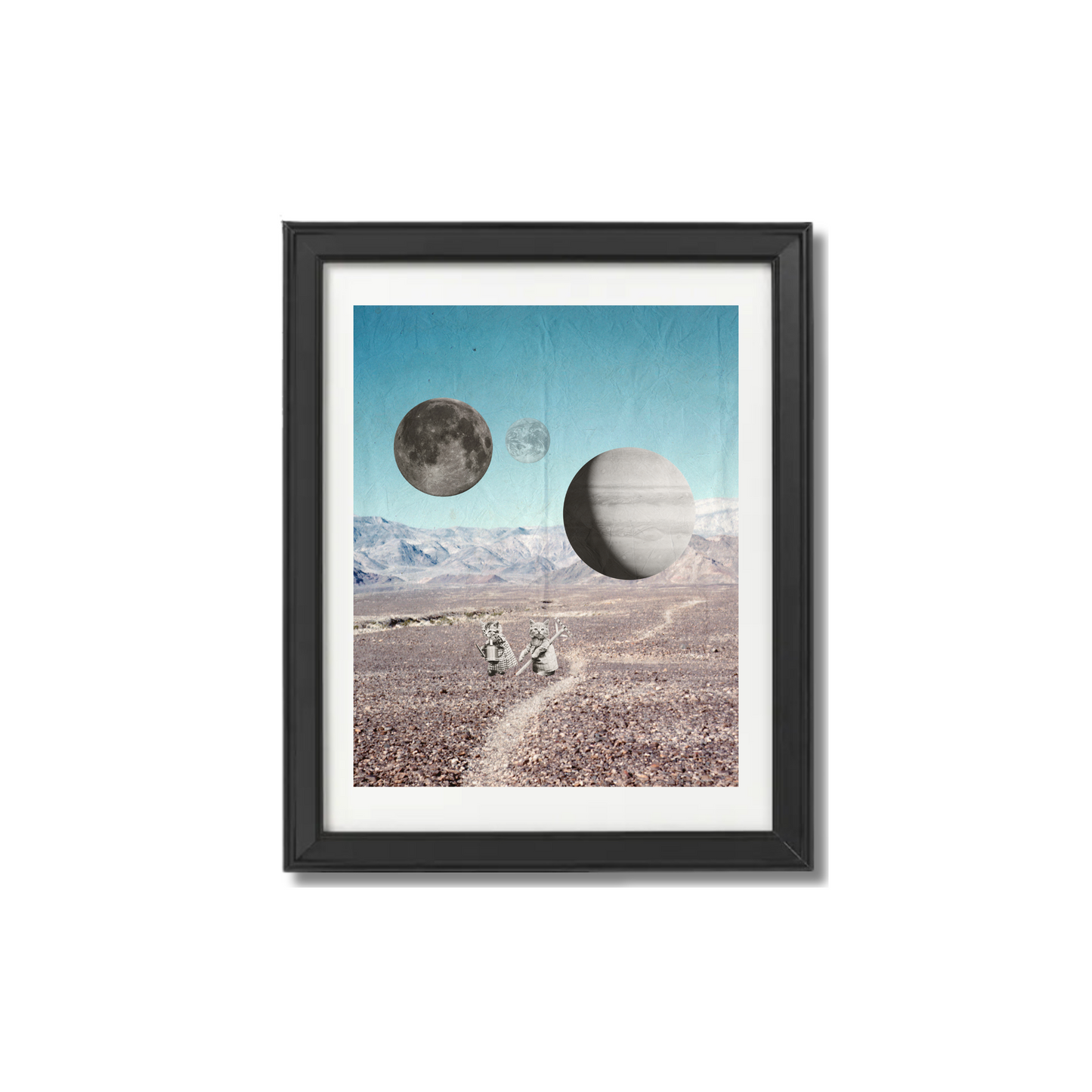 Space Cats Print