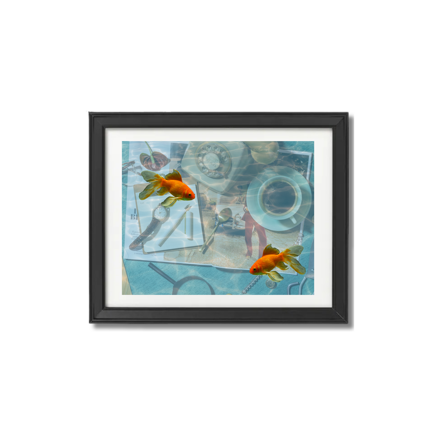 Goldfish Office Print