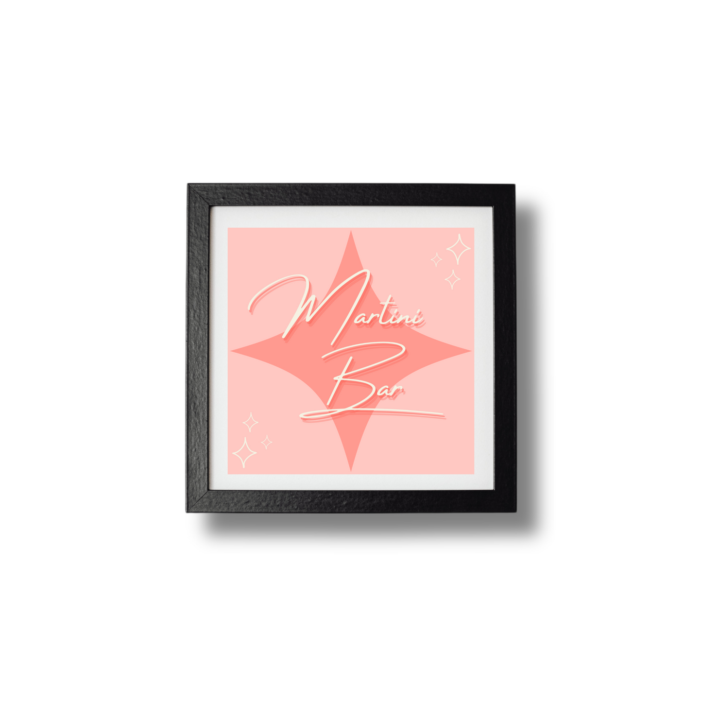 Pink Martini Bar Print