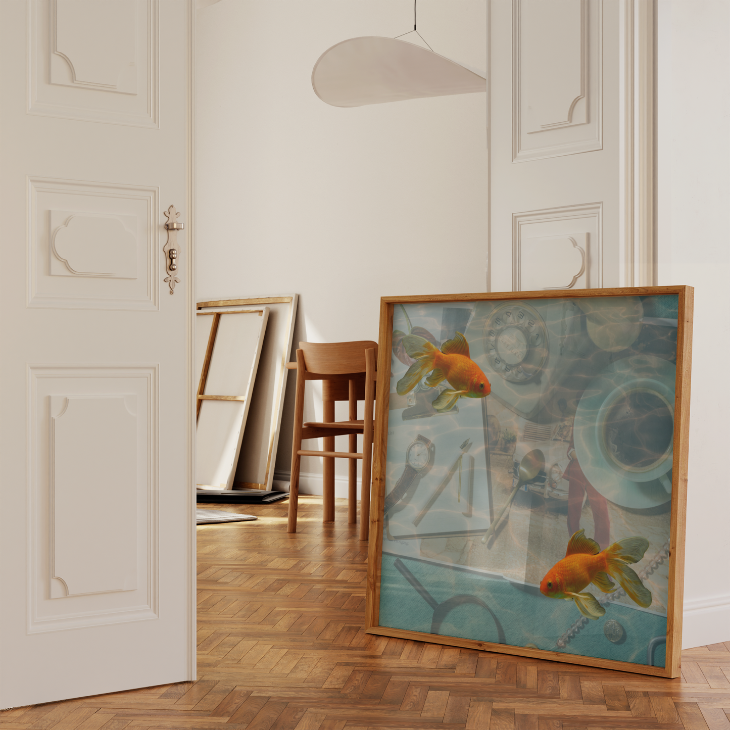 Goldfish Office Print