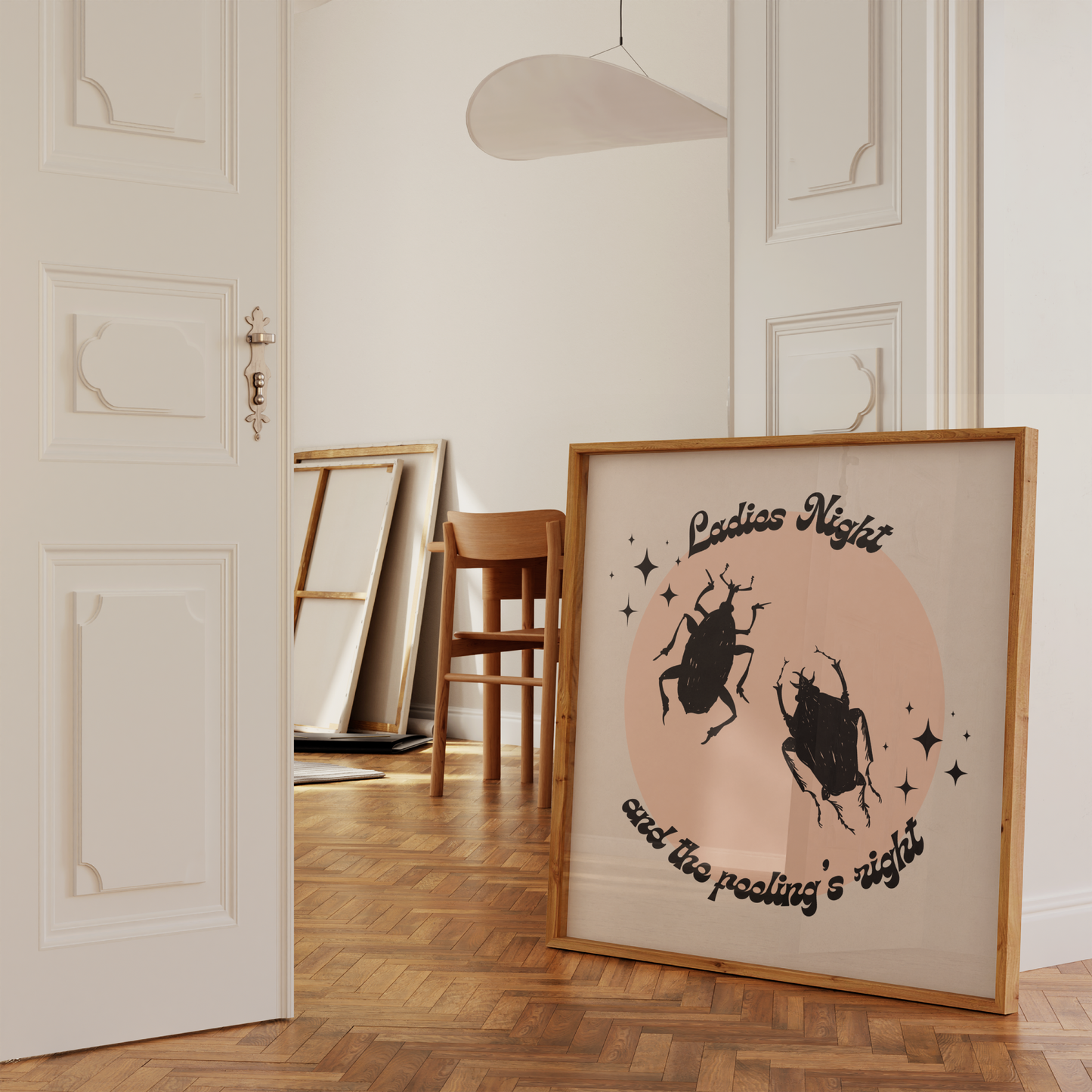 Ladies Night Bug Print