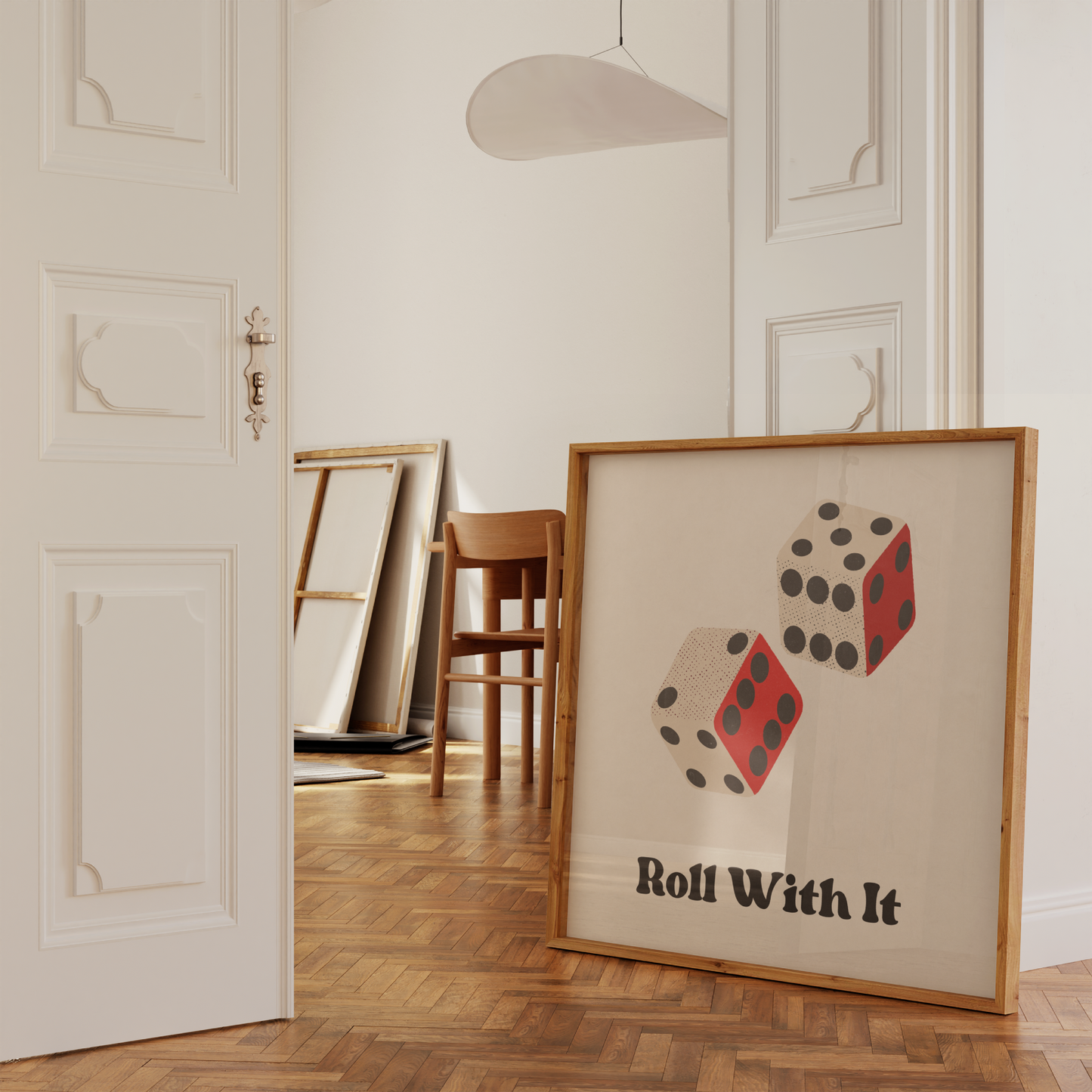 Roll With It Dice Print