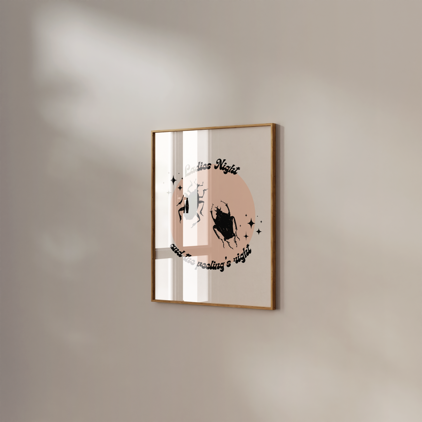 Ladies Night Bug Print