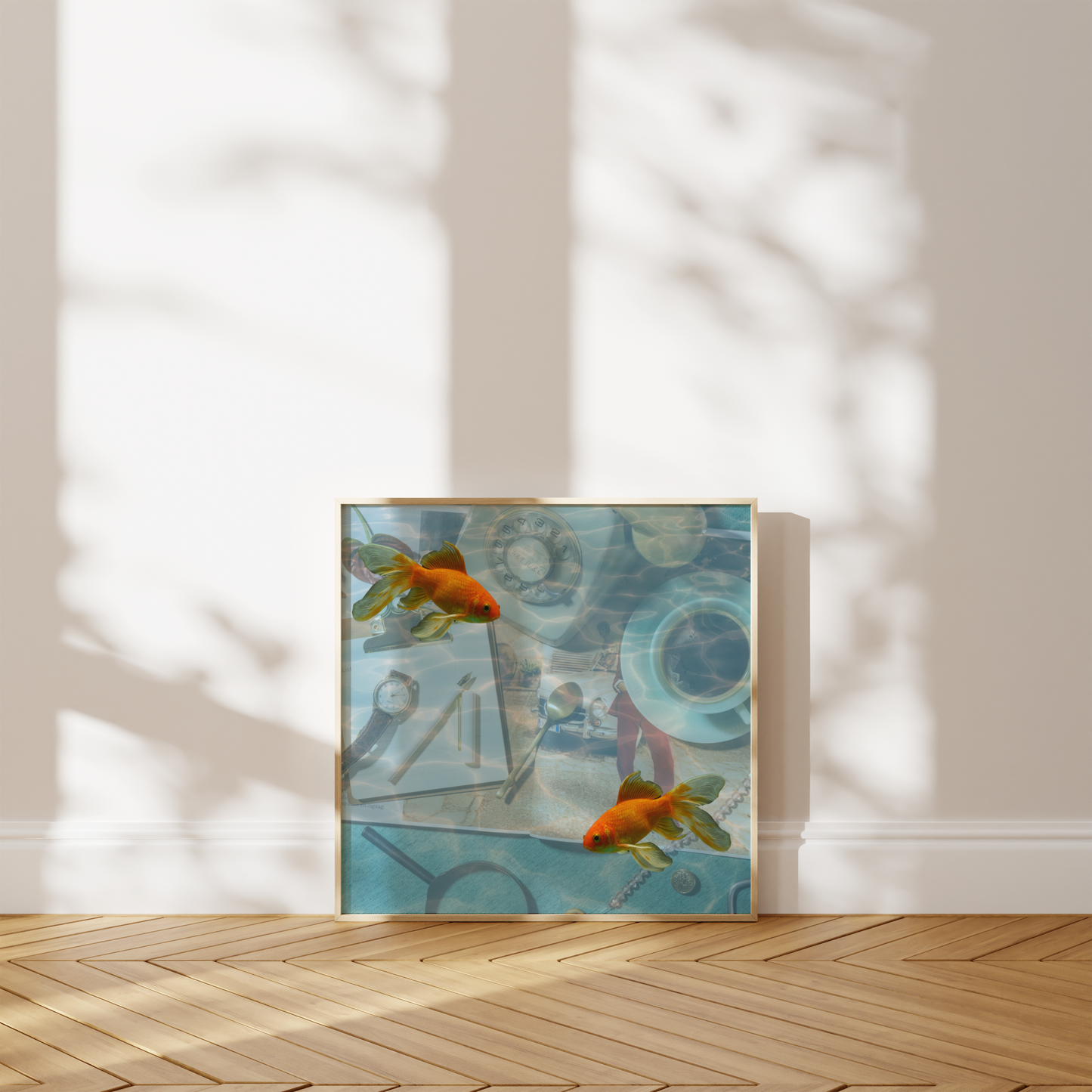 Goldfish Office Print