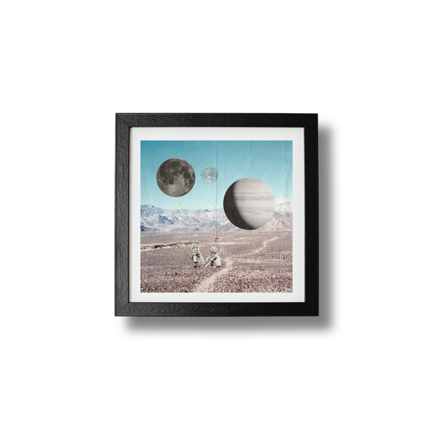 Space Cats Print