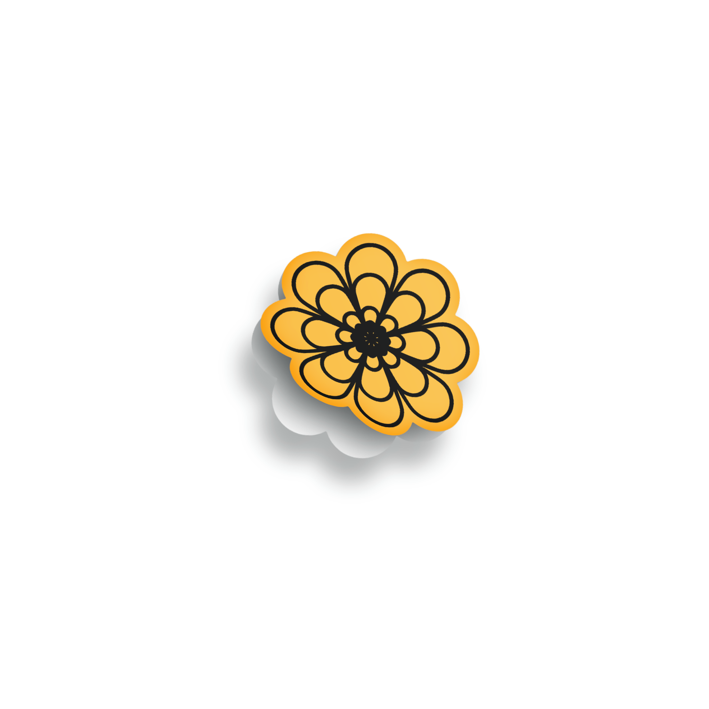 Groovy Flower Sticker