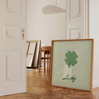 Lucky Clover Print