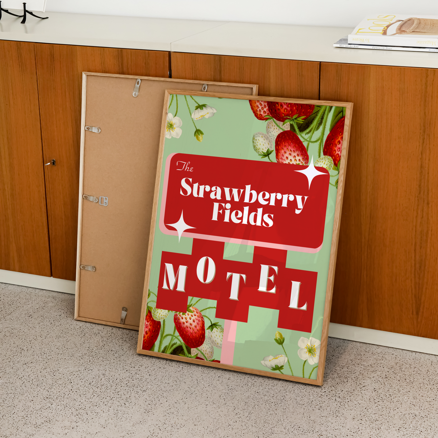 Strawberry Fields Motel Print